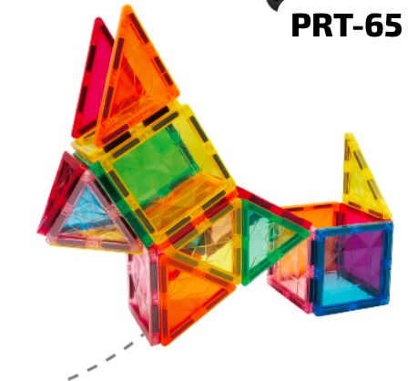 Bloques magnéticos prisma tiles